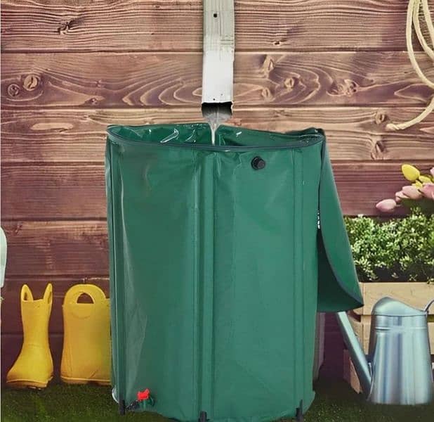 rain barrel collapsible rainwater harvest water tank 80 gallon 3