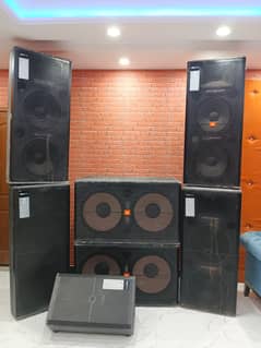 speaker +bass+monitor