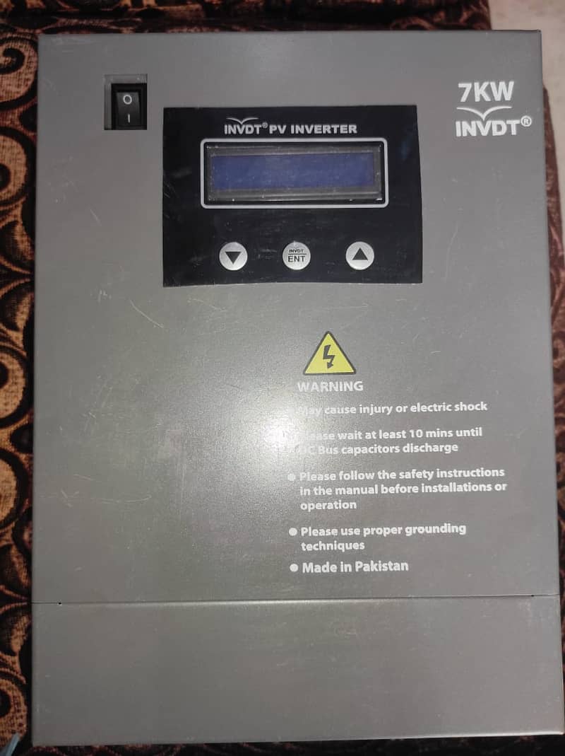 Solar inverter INVT / Inverter / VFD / vfd / 7.5kw/11.5kw / Atta Chak 4