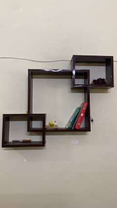 wall wooden shelves 2 pieces same