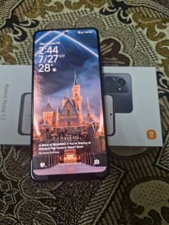 Redmi note 12 with box and charger