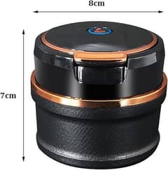 1pc universal car ashtray with led