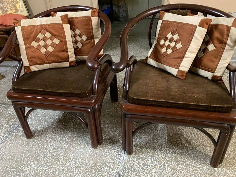 Shesham sofa chair Set 0