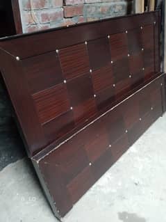 King Size Used Wooden Bed