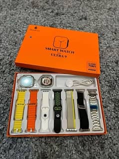 Smart watch S100 Ultra 9 Smart Watche 100% Best quality With 7 straps