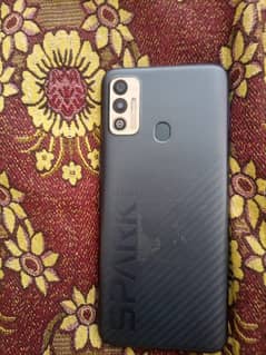 Tecno spark 7t new one month use condition 10by10 4/64 camera 48mag