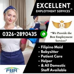 Nurse House Maids Cook Nanny Patient Care Baby Sitter Maid Available
