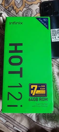 INFINIX HOT 12I 10/10 CONDITION urgent sale