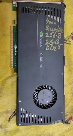 NVIDIA QUADRO 4000 [ 2GB, GDDR5, 256BT ] GRAPHIC CARD 0