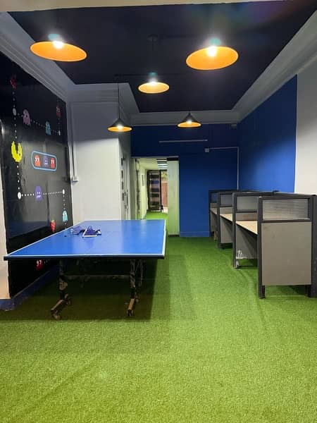 Shared office, co working space, furnished office, call center seats 13