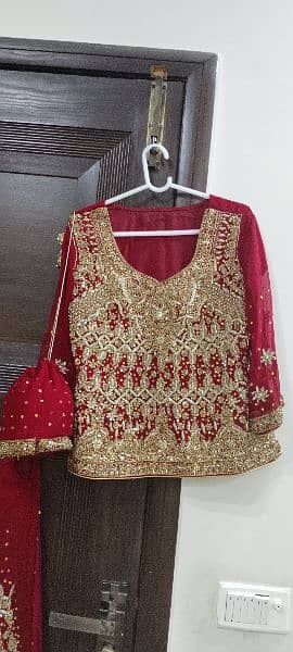 bridal lehnga with dubata kurti and choli 15