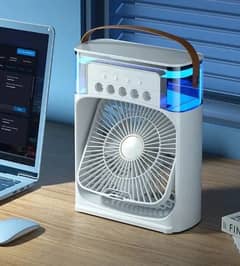 Mini Air Cooler Mist Humidifier Fan