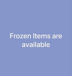 Frozen Items