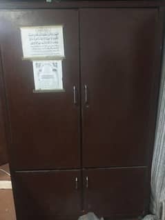 2 cupboards with wooden fram