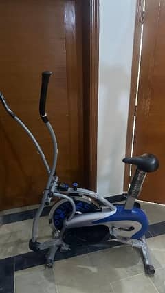 Elliptical cycl brnd new condition 130 kg spotted