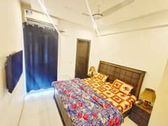Daily basis short time fully furnished 1 bed in markaz