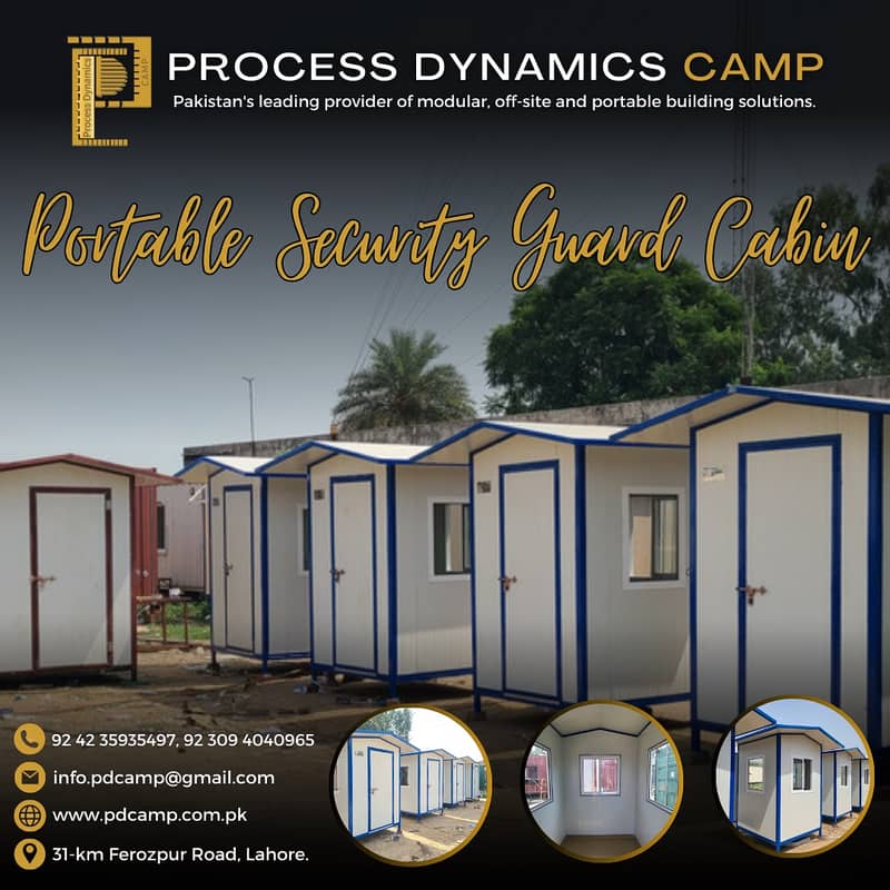 Guard room Prefab cabin security porta cabin shipping office containe 8