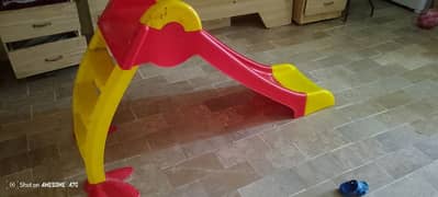 3 step kids slide Large with heavy plastic body