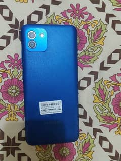 SAMSUNG A03 WITH BOX AND CHARGER CONTACT NO 03066897877