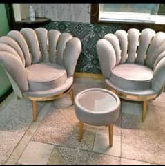 2 Bedroom Chairs 1 Coffee Table Beautiful Designs Available