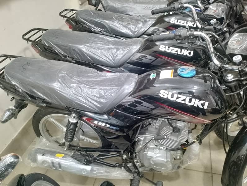 SUZUKI GD 110S BRAND NEW 2025 MODEL WITH REGISTRATION JUMBO OFFER 3