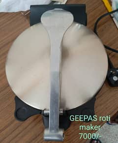 Geepus brand's roti maker