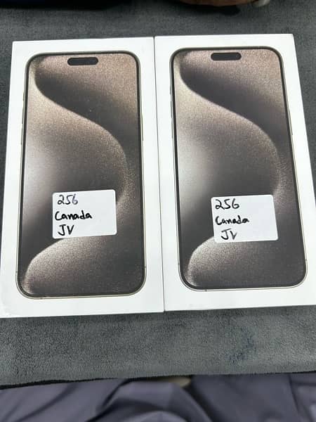 Apple iphone 15 Pro max 256gb Natural canadian JV 0