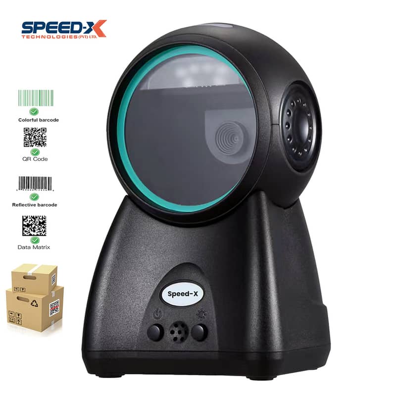 Speed-x 8400 1d Laser Handheld Barcode Scanner plug And Play Usb Cable 2