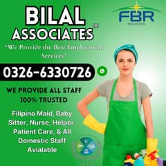 Filipino Maid / House Maids / COOK / Patient Care / Nanny Baby Sitter