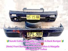 Suzuki Swift / Margalla /Cultus GTi Front & Back Bumper