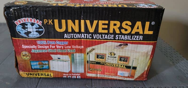 Universal Stablizer 4000 Watt - 5 Relay 0