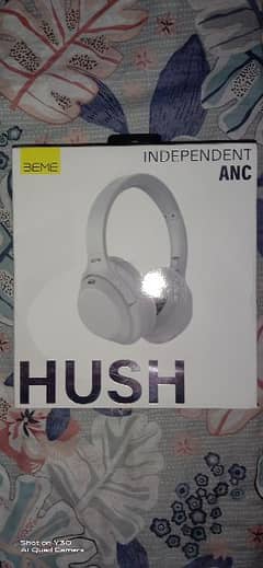 BEME Hush Wireless ANC headphones 10/10 condition