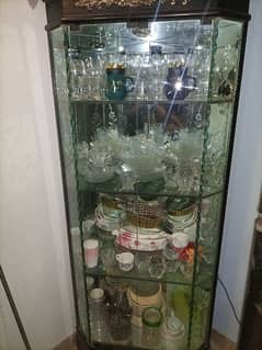 new glass wardrobe divider in good condition