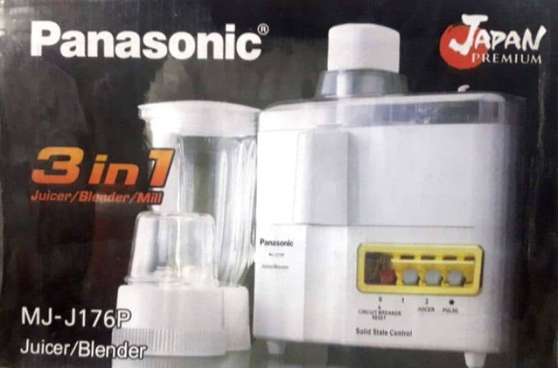 Panasonic Juicer Set 3 in 1 Premium Quality| Delivery Available 0