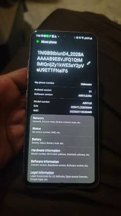 LG V60 PTA Official Single Sim Excellent Condition