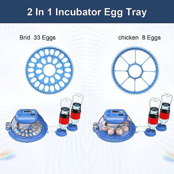 Intelligent 8/26/52 eggs automatic round incubator machine 9