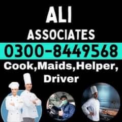 cook,maids,driver,helper,couple