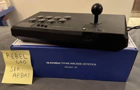 Qanba Titan B1 ( obsidian like) Wired Joystick PlayStation 5/4 and PC