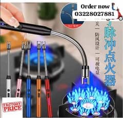 Electric recgargeable lighter for kitchen