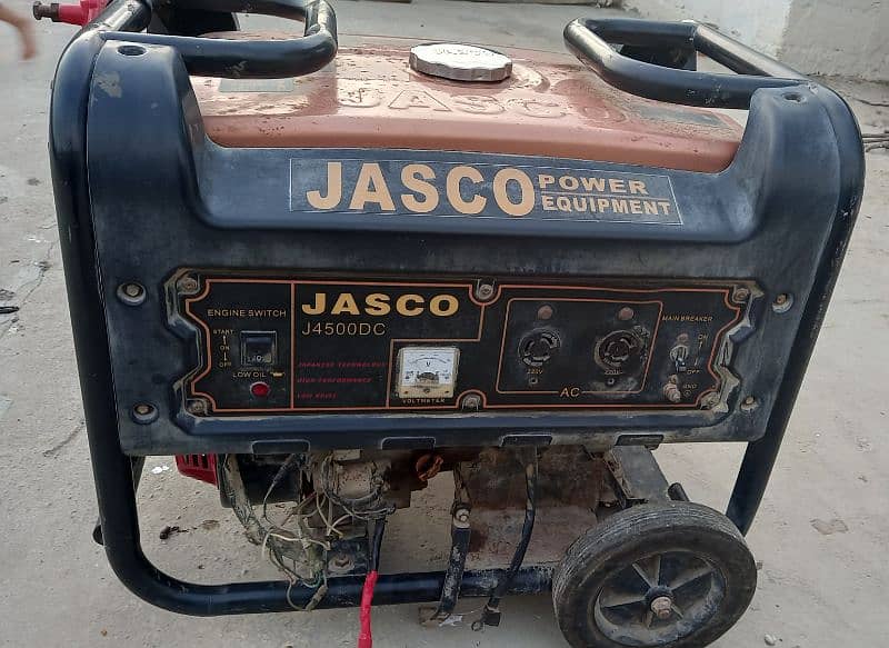 Jasco Generator for urgent sale  price is negotiable 4