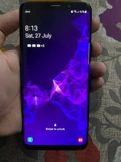 Samsung s9 plus with box official pta approved