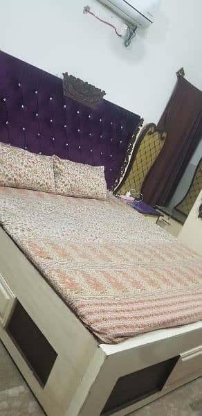 bedroom set pure shisham wood 1