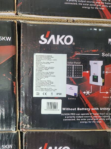 Sako inverter Solar 5.5 kw 4