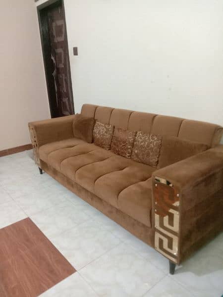 sofa cum bed luxury GOLD velvet colour 2