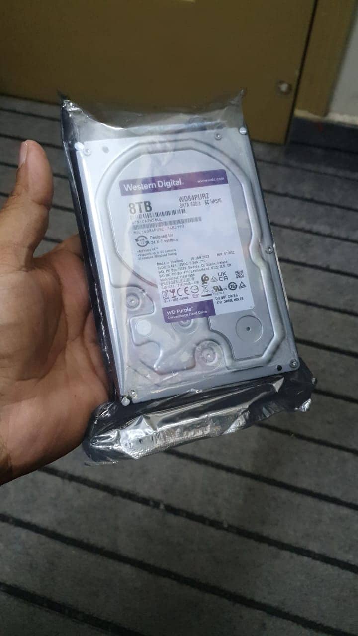 8TB WD brand new pin pack internal Hard Disk Drive 0