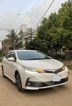 Grande Urgent PAYMENT SALE Toyota Corolla grande 2017 model reg 2018