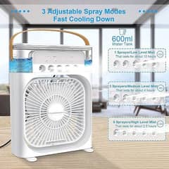 Portable Air Conditioner Rechargeable Fan