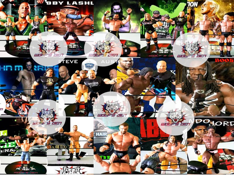 Wrestling WWE AEW Toys Action Figures 2