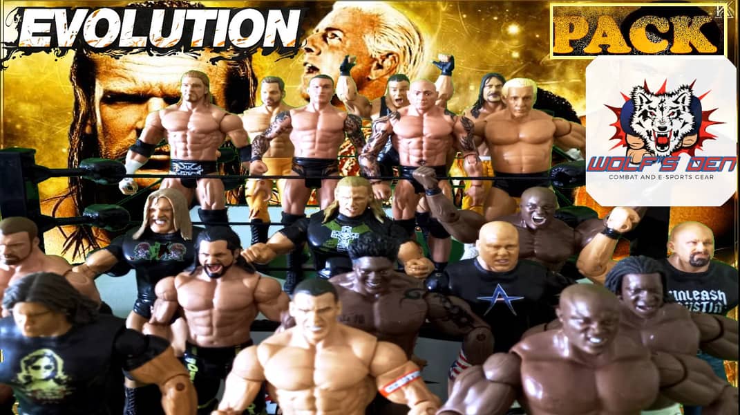 Wrestling WWE AEW Toys Action Figures 12