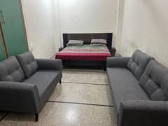 Sofa set of  3 and 2.5  seater sofas (2 months used only)